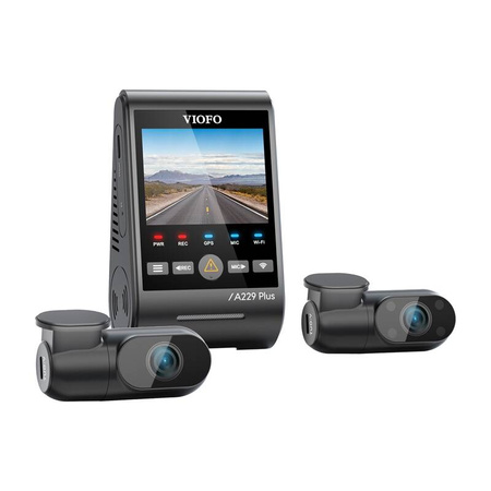 VIOFO A229 PLUS 3CH 2K + 1080p WiFi, GPS VIOFO A229 PLUS 3CH 2K + 1080p WiFi, GPS